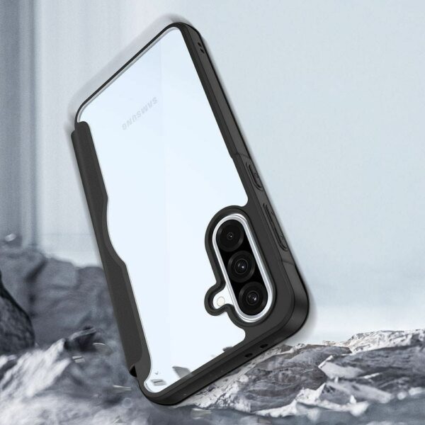DUX DUCIS wallet case SKIN X PRO compatible with MagSafe for SAMSUNG A36/A56 5G black