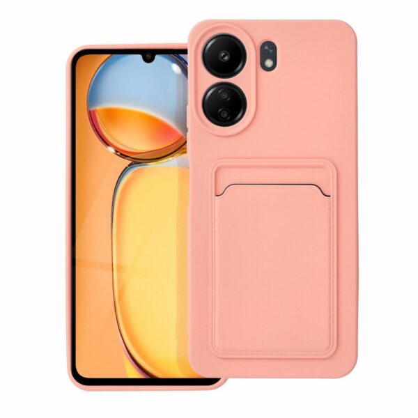 CARD case for XIAOMI Redmi 13C / POCO C65 pink