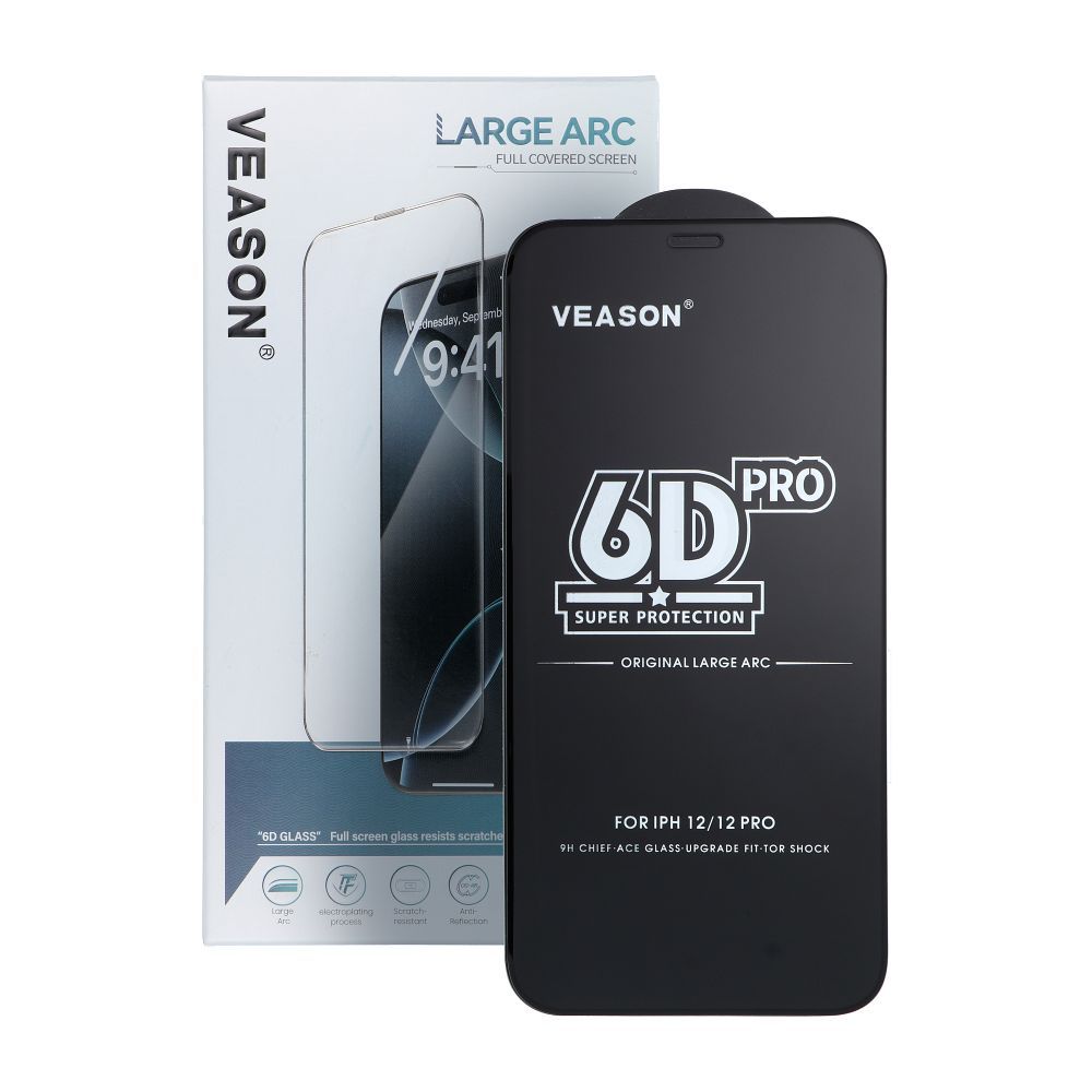 6D Pro Veason Glass (SET 10in1) - for Samsung Galaxy A52 5G / A52 LTE (4G) / A52s 5G black