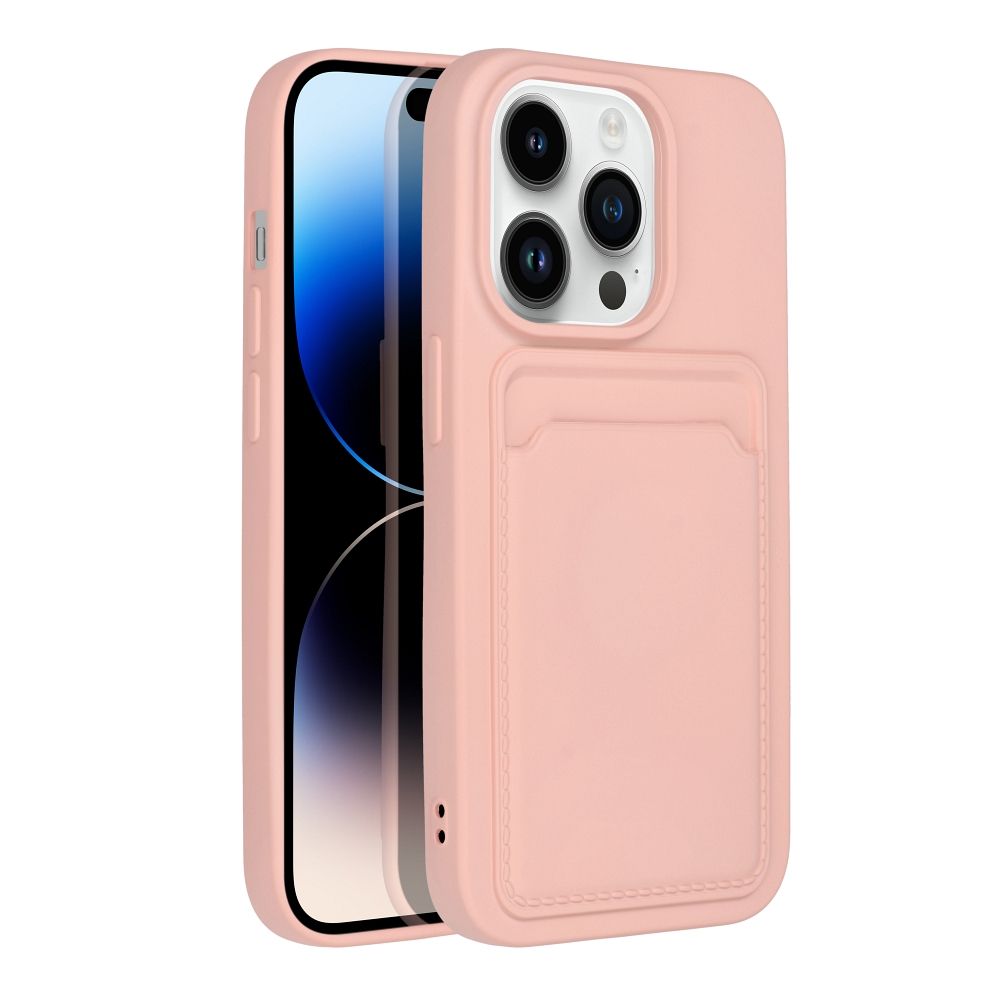 CARD case for IPHONE 14 Pro pink