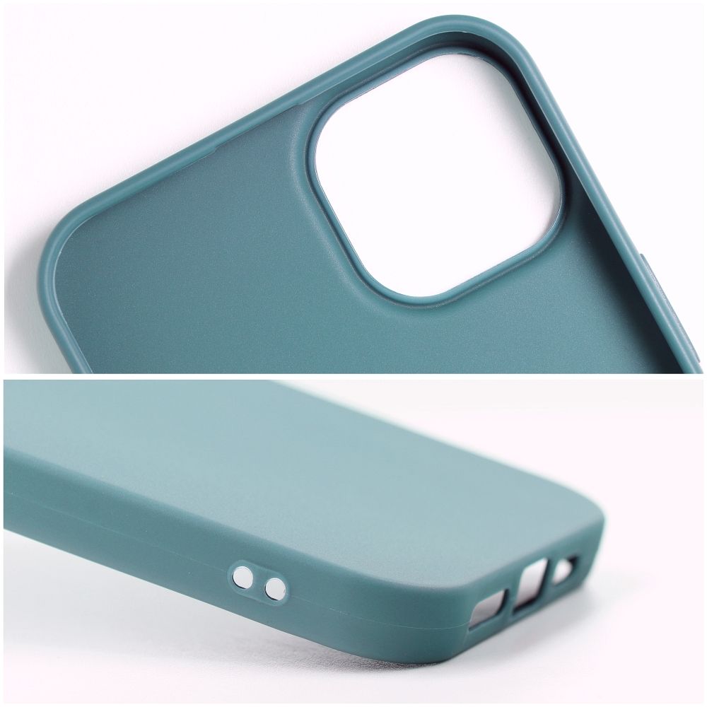 MATT case for IPHONE 15 dark green