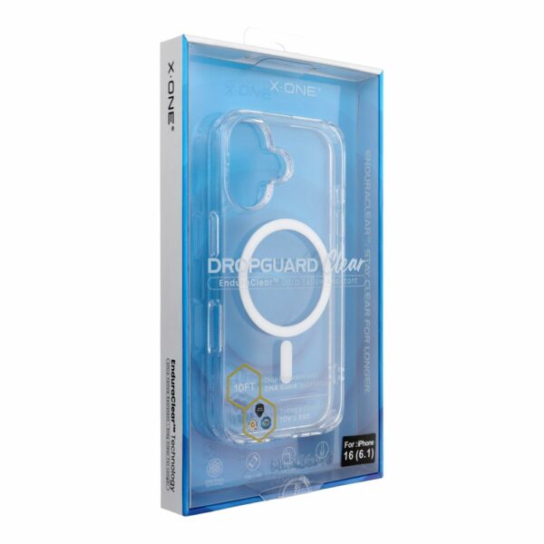 X-ONE Endura Clear Case (MagSafe compatible) - for Apple iPhone 16 transparent