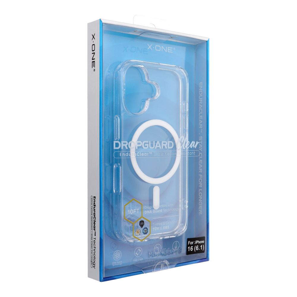 X-ONE Endura Clear Case (MagSafe compatible) - for Apple iPhone 16 transparent