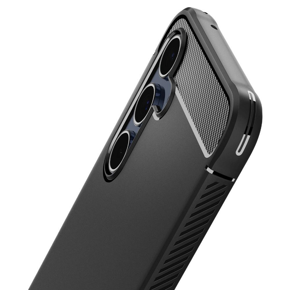 SPIGEN case RUGGED ARMOR case for SAMSUNG A55 5G matte black