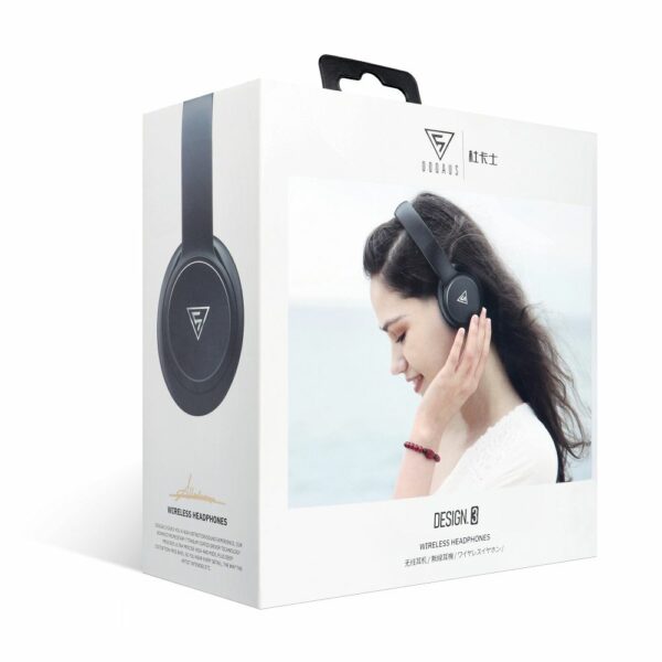 DOQAUS wireless headphones bluetooth DESIGN 3 black