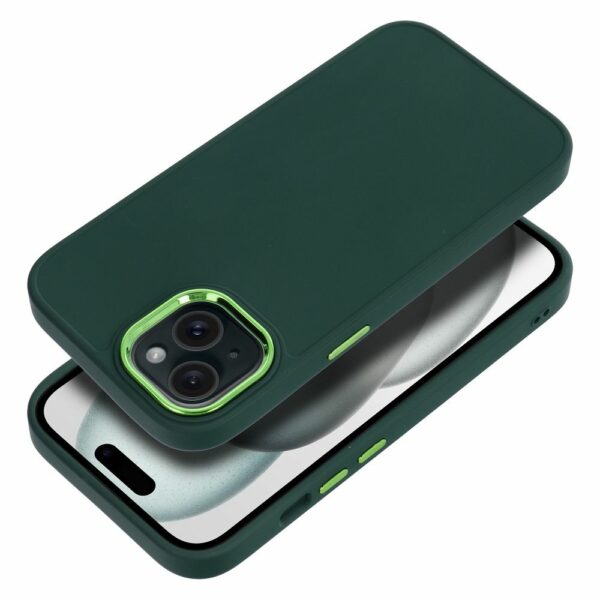 FRAME Case for IPHONE 15 green