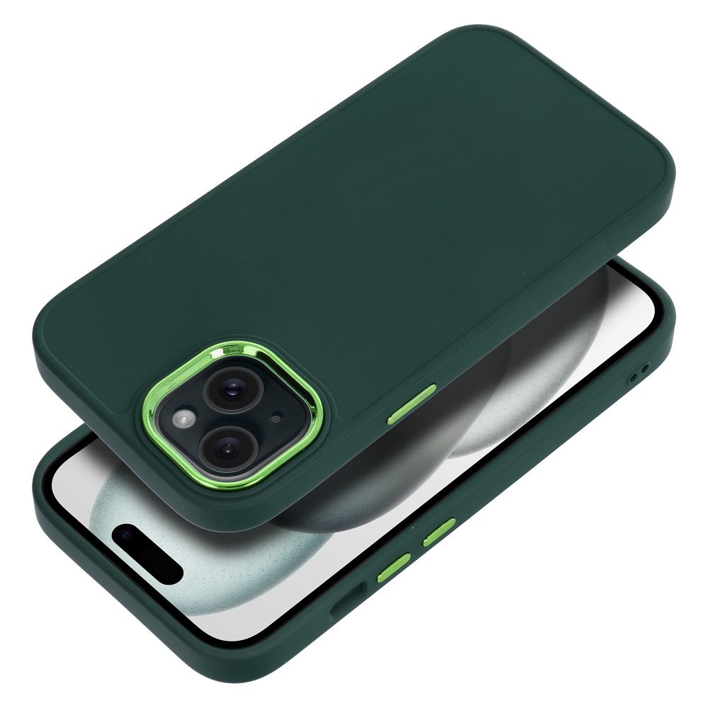 FRAME Case for IPHONE 15 green