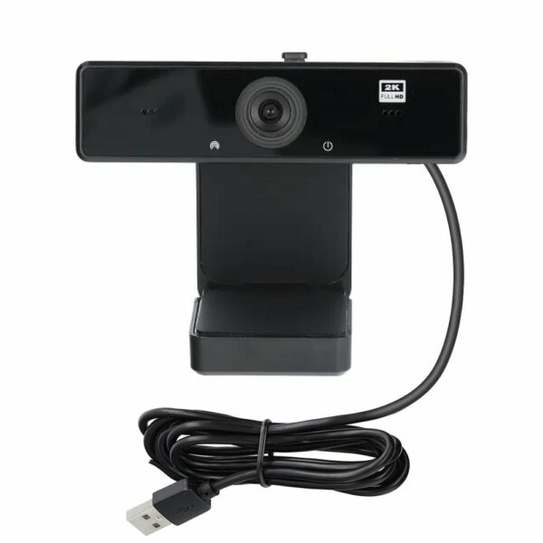 Webcam 2K 2560*1440/25fps ECM-CDV126D black
