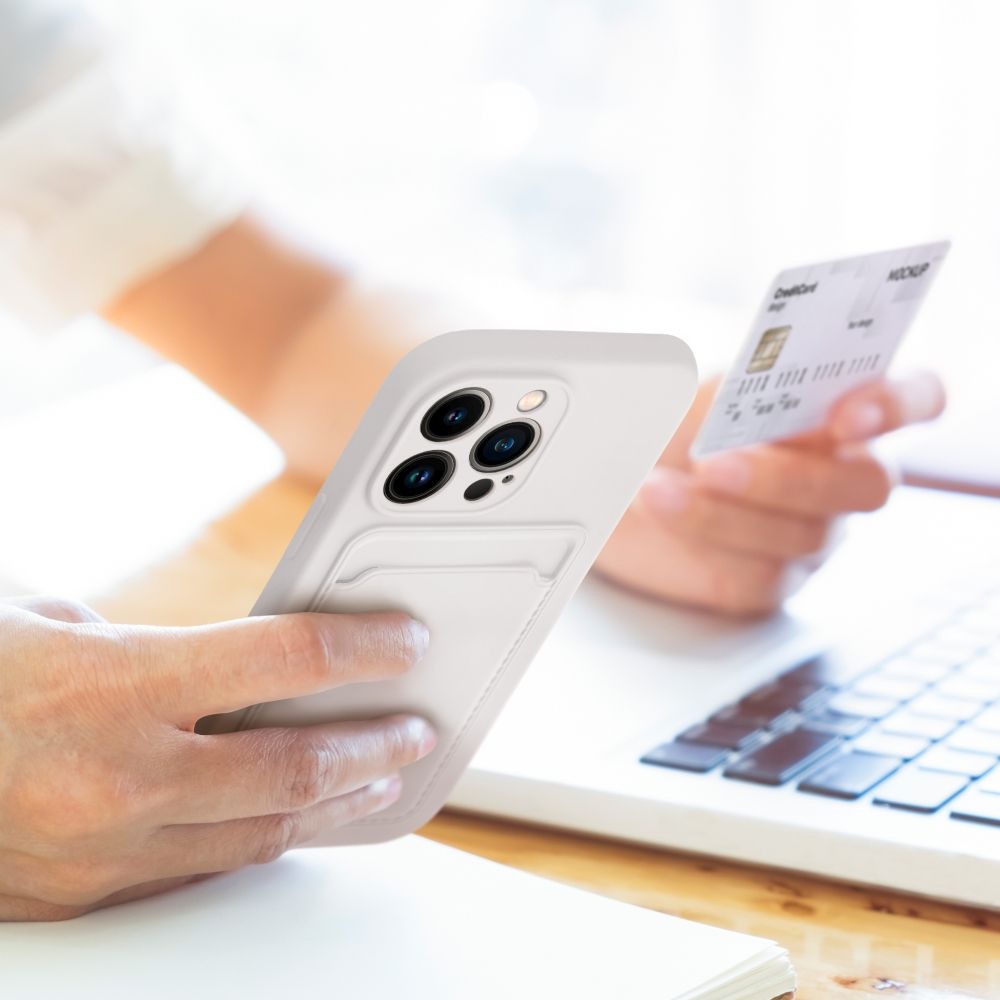 CARD case for IPHONE 11 white