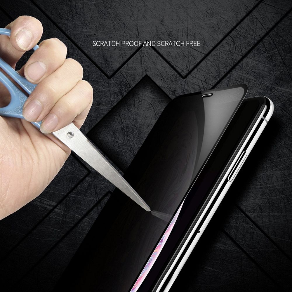 dd2bc7948ece93359e2807b537e48cbb X-ONE Full Cover Extra Strong Privacy - for iPhone 14 Pro Max (full glue) tempered glass 9H