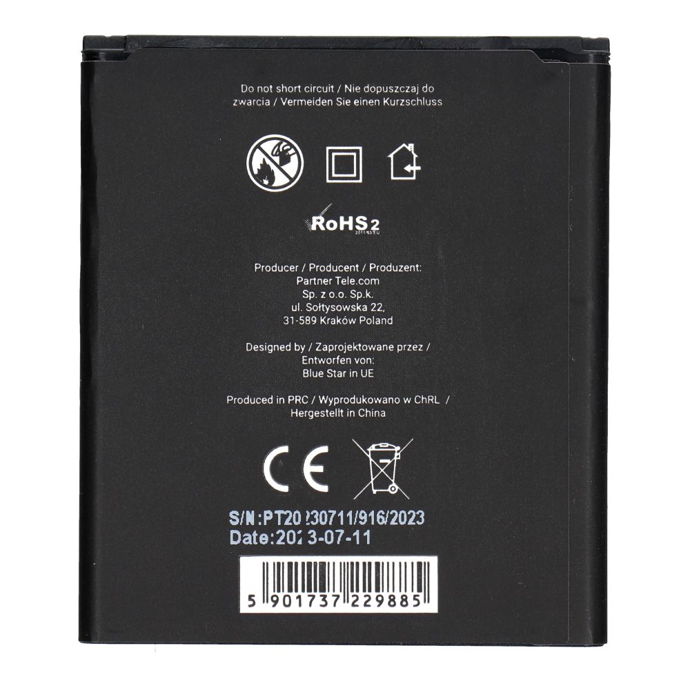BLUE STAR battery for SAMSUNG S7710 Galaxy Xcover 2 1500 mAh