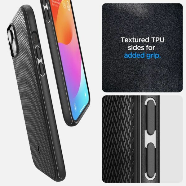 SPIGEN case MAG ARMOR compatible with MagSafe for IPHONE 15 matte black