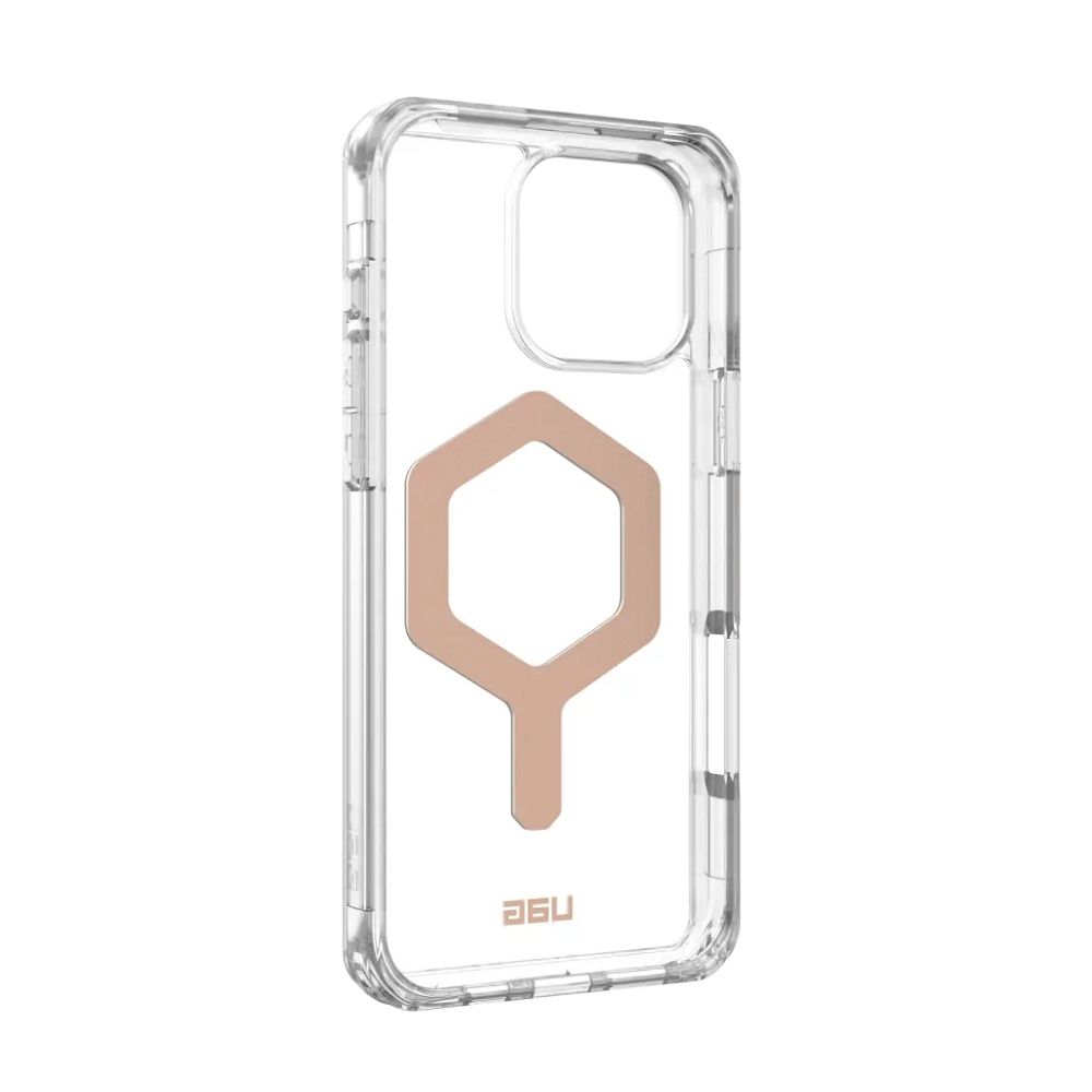 UAG Urban Armor Gear case PLYO compatible with MagSafe for IPHONE 16 Pro Max ice / rose gold
