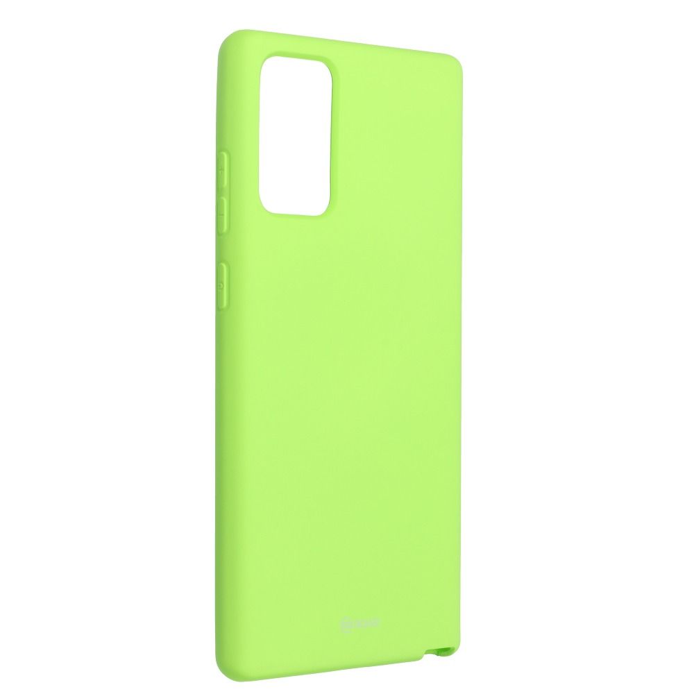 ddaee1a6e906492dba16ac4a5c4a9783 ROAR case COLORFUL JELLY for SAMSUNG Note 20 lime