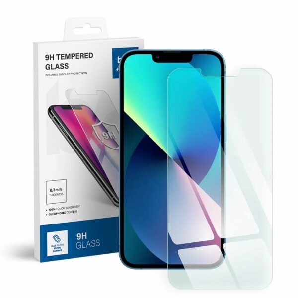 Tempered Glass Blue Star - IPHONE 13/13Pro/14/16e