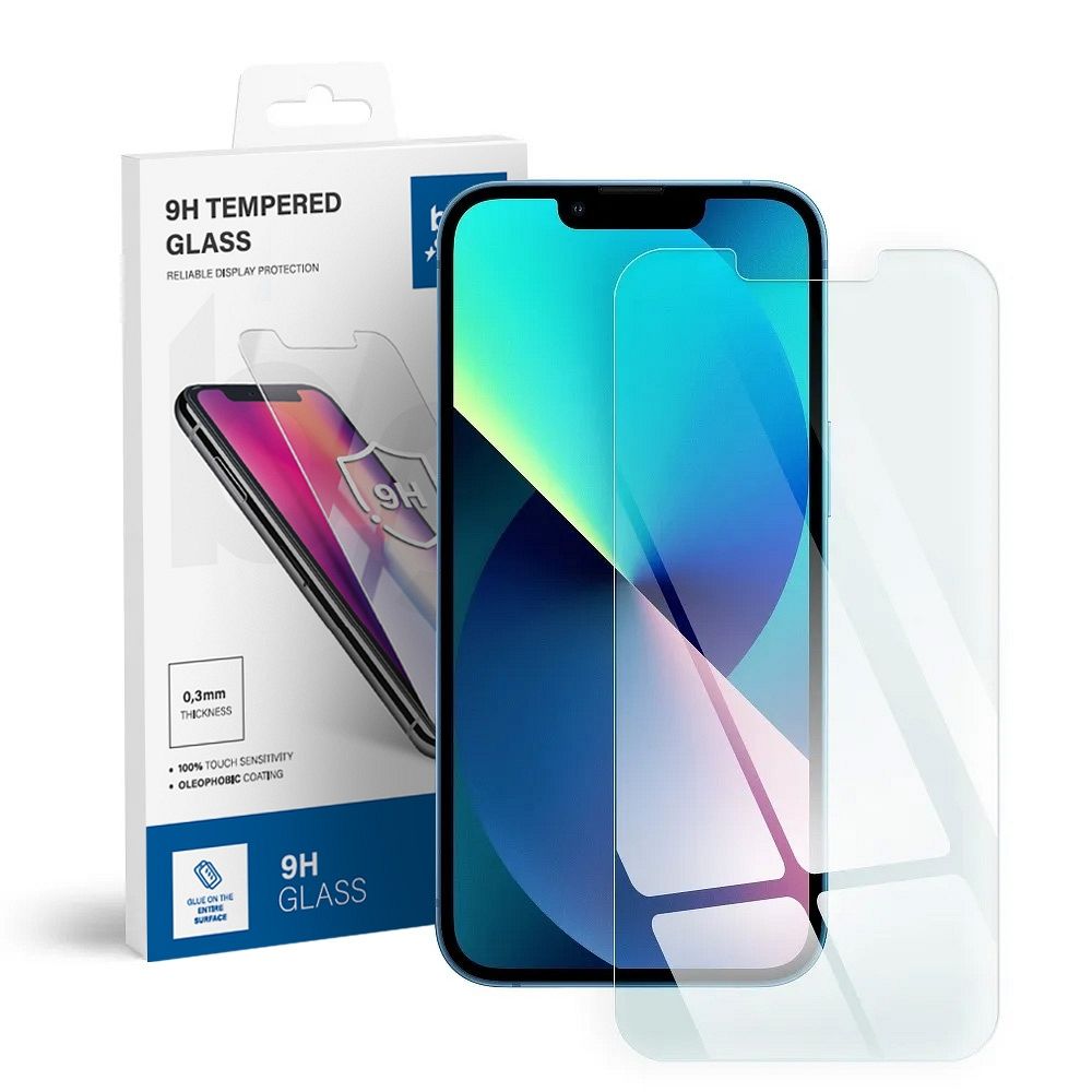 Tempered Glass Blue Star - IPHONE 13/13Pro/14/16e
