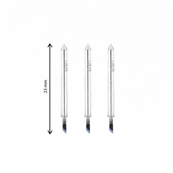 FORCELL set (3 pcs.) of FORCELL plotter knives for cutting protective films from the FORCELL F-PROTECT FLEXIBLE 7H series