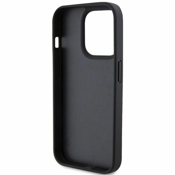 GUESS case for IPHONE 15 Pro GUHCP15LP4EPMK (Quilted 4G Classic) black
