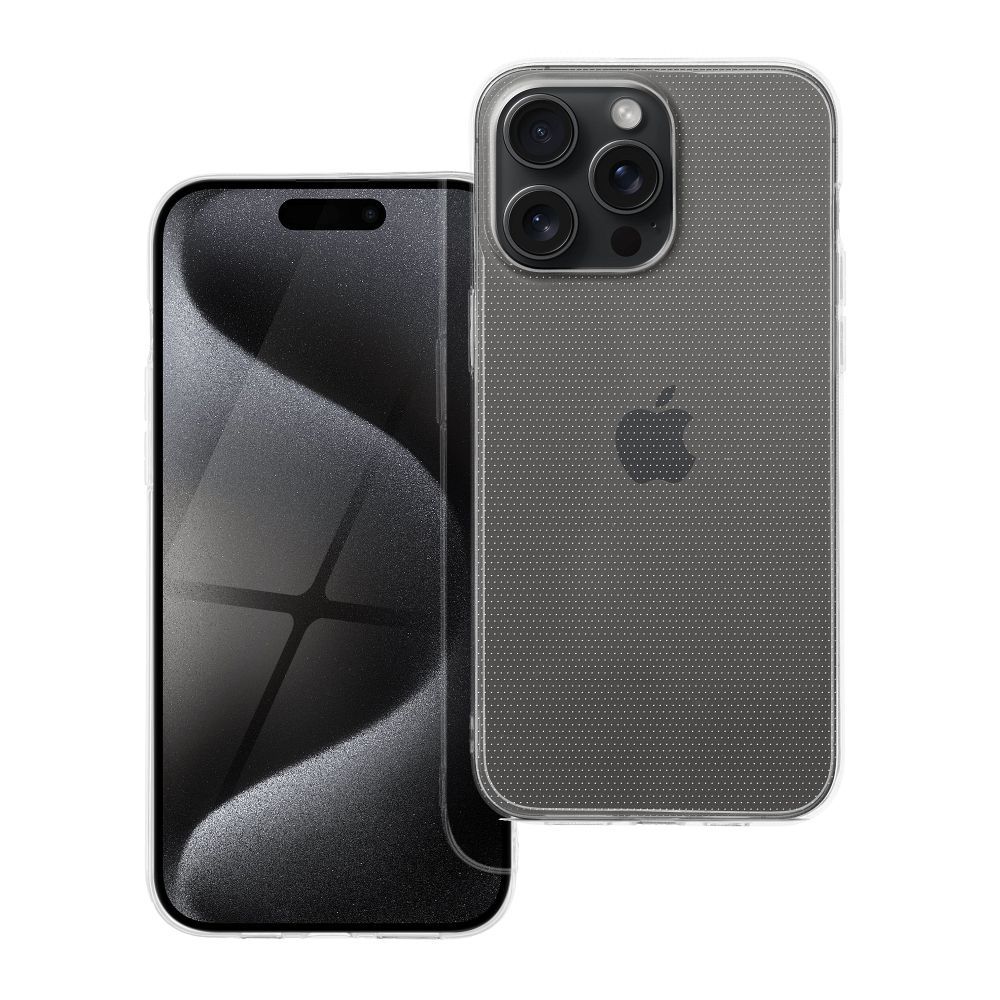 de8ec4bb47db380ce9a3b20bce14a4e2 CLEAR Case 2 mm for IPHONE 15 Pro Max transparent