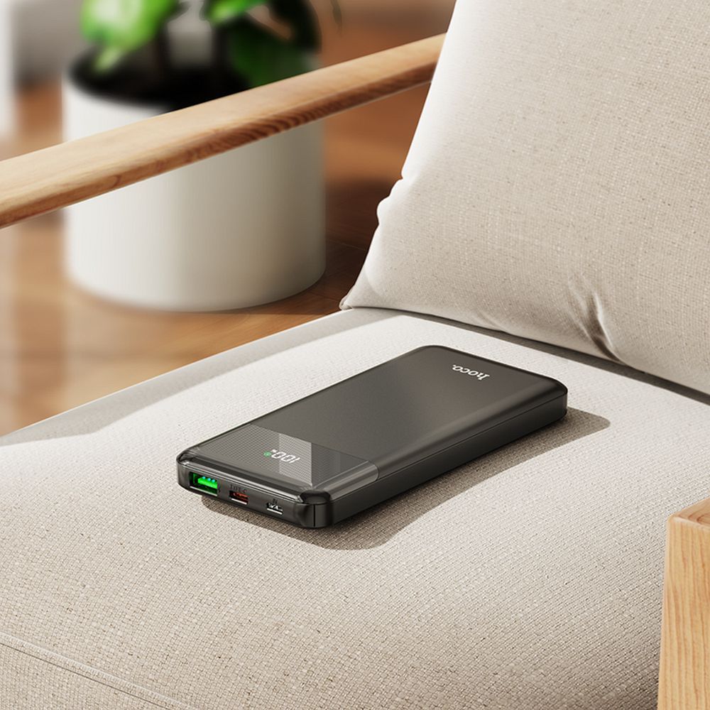 HOCO powerbank 10000 mAh PD QC3.0 3A 20W J102 black