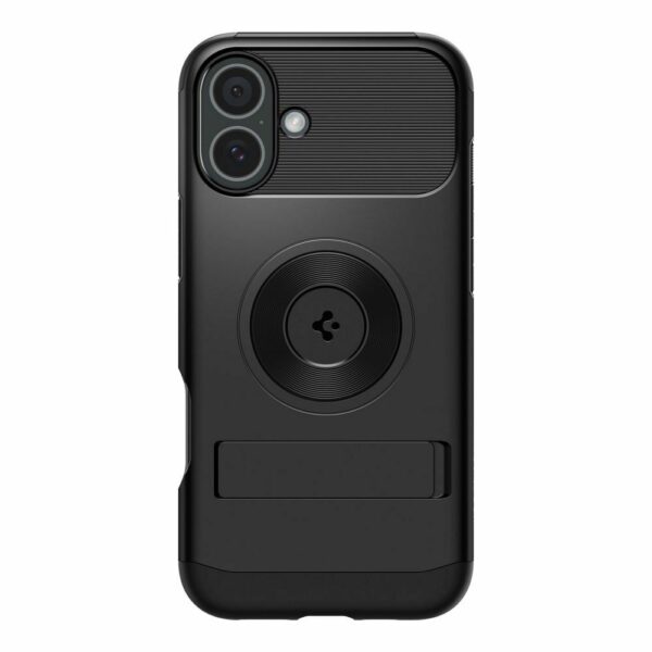 SPIGEN case SLIM ARMOR MAG compatible with MagSafe for IPHONE 16 black