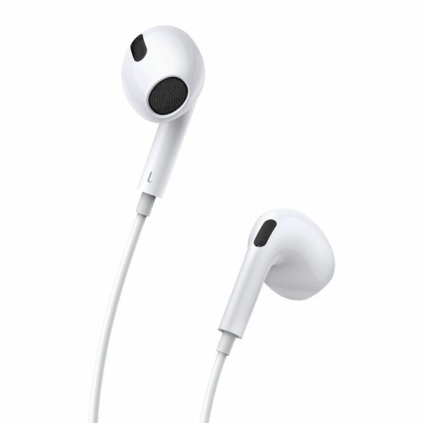 BASEUS wire earphones Type C with microphone ENCOK C17 NGCR010002 white