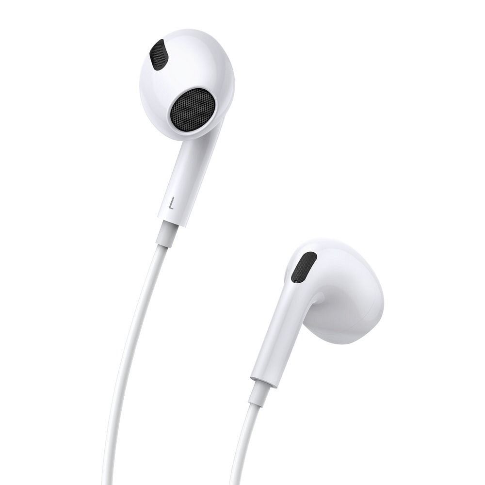 BASEUS wire earphones Type C with microphone ENCOK C17 NGCR010002 white