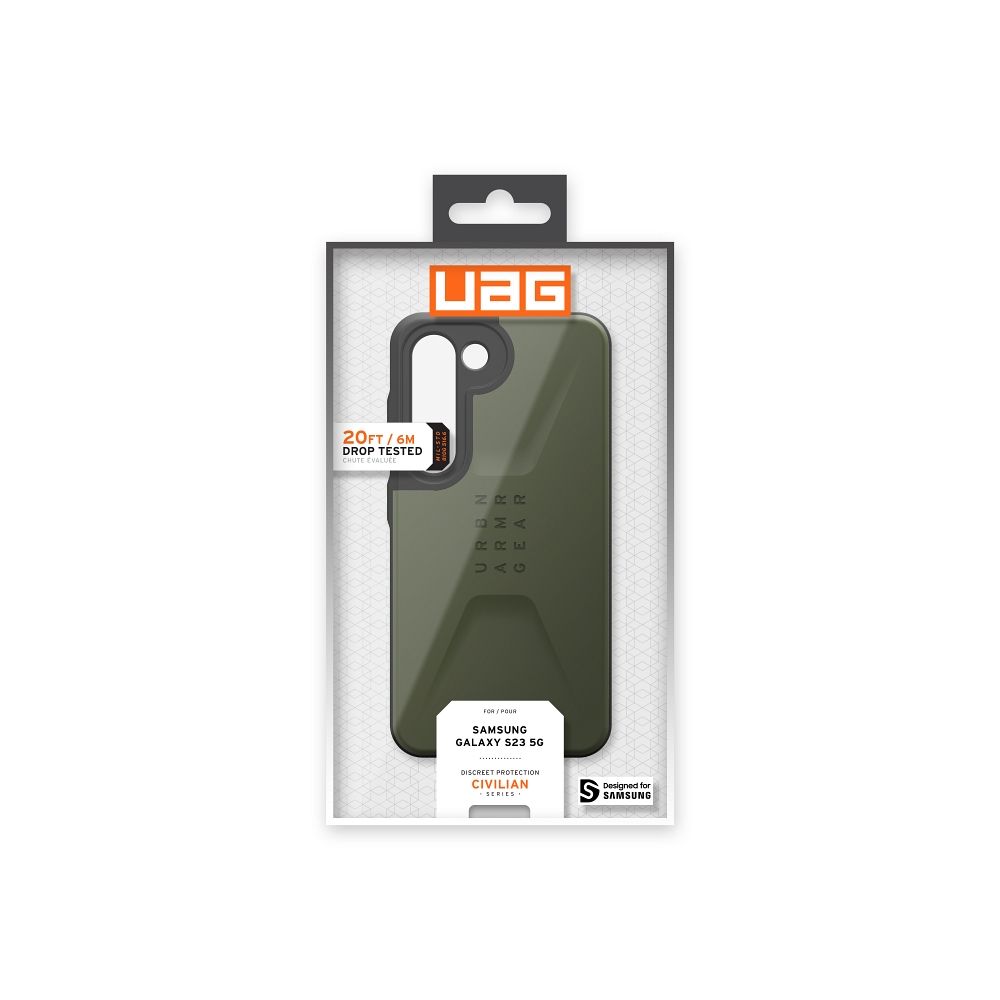 UAG Urban Armor Gear case CIVILIAN for SAMSUNG S23 5G olive