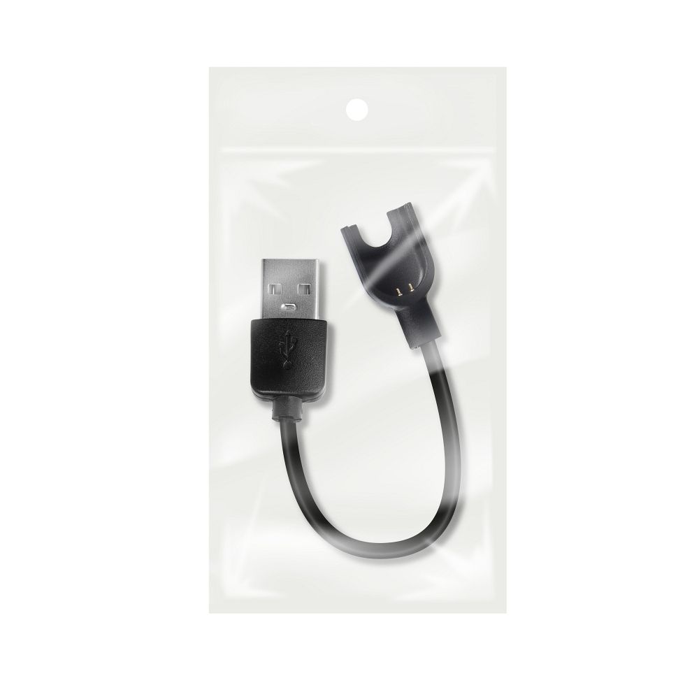Cable USB A for charging XIAOMI Mi Band 2 0,15 m black