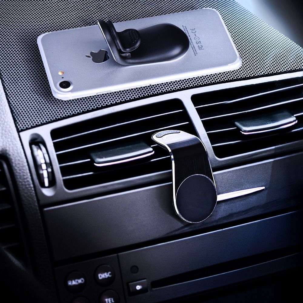 dfe707b3ab9463f36e583c92076e6336 Car holder for air vent AIR OUTLET black