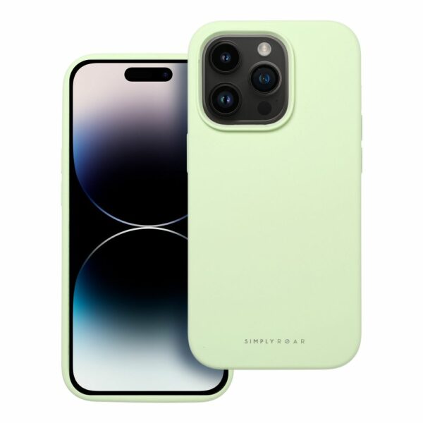 ROAR case CLOUD SKIN for IPHONE 16e Light green