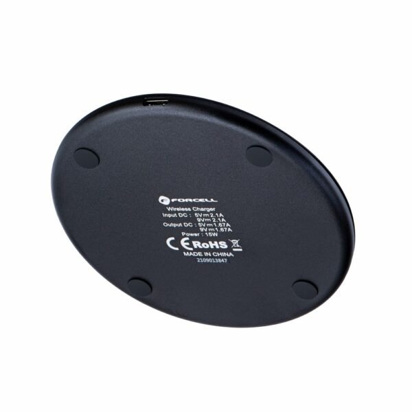 FORCELL F-ENERGY fast wireless charger Qi QC 15W black