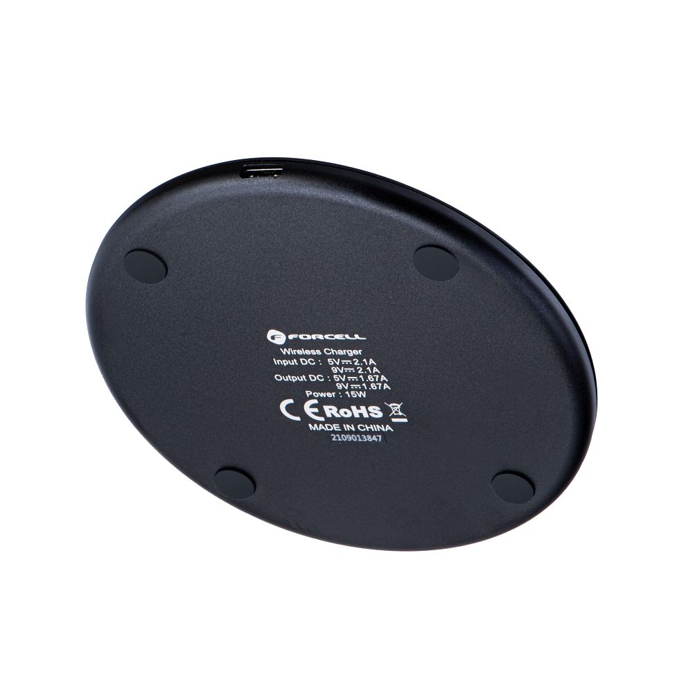 FORCELL F-ENERGY fast wireless charger Qi QC 15W black