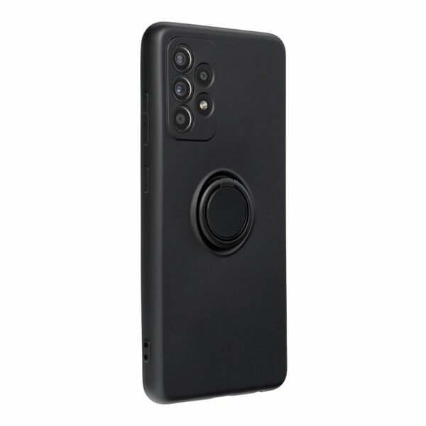 SILICONE RING case for SAMSUNG A52 5G / A52 LTE ( 4G ) / A52S black