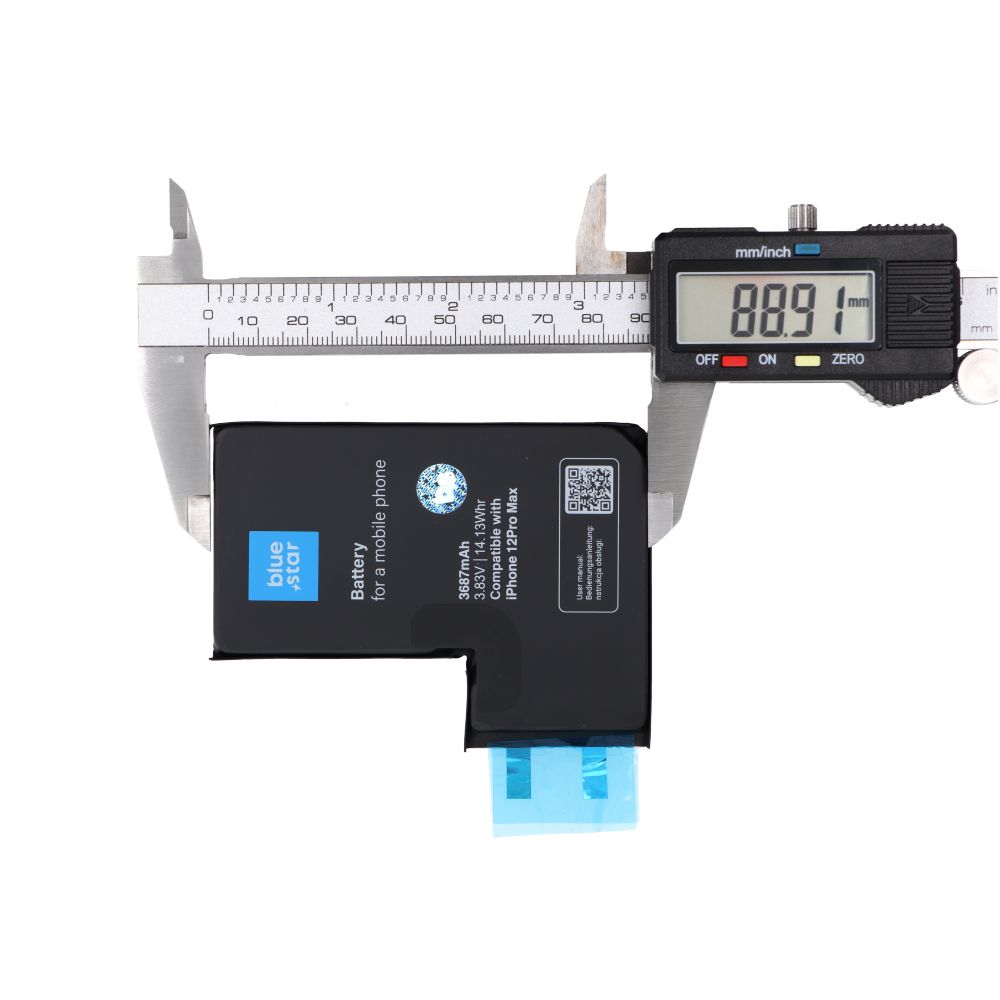 BLUE STAR HQ battery without BMS for IPHONE 12 Pro Max 3687 mAh