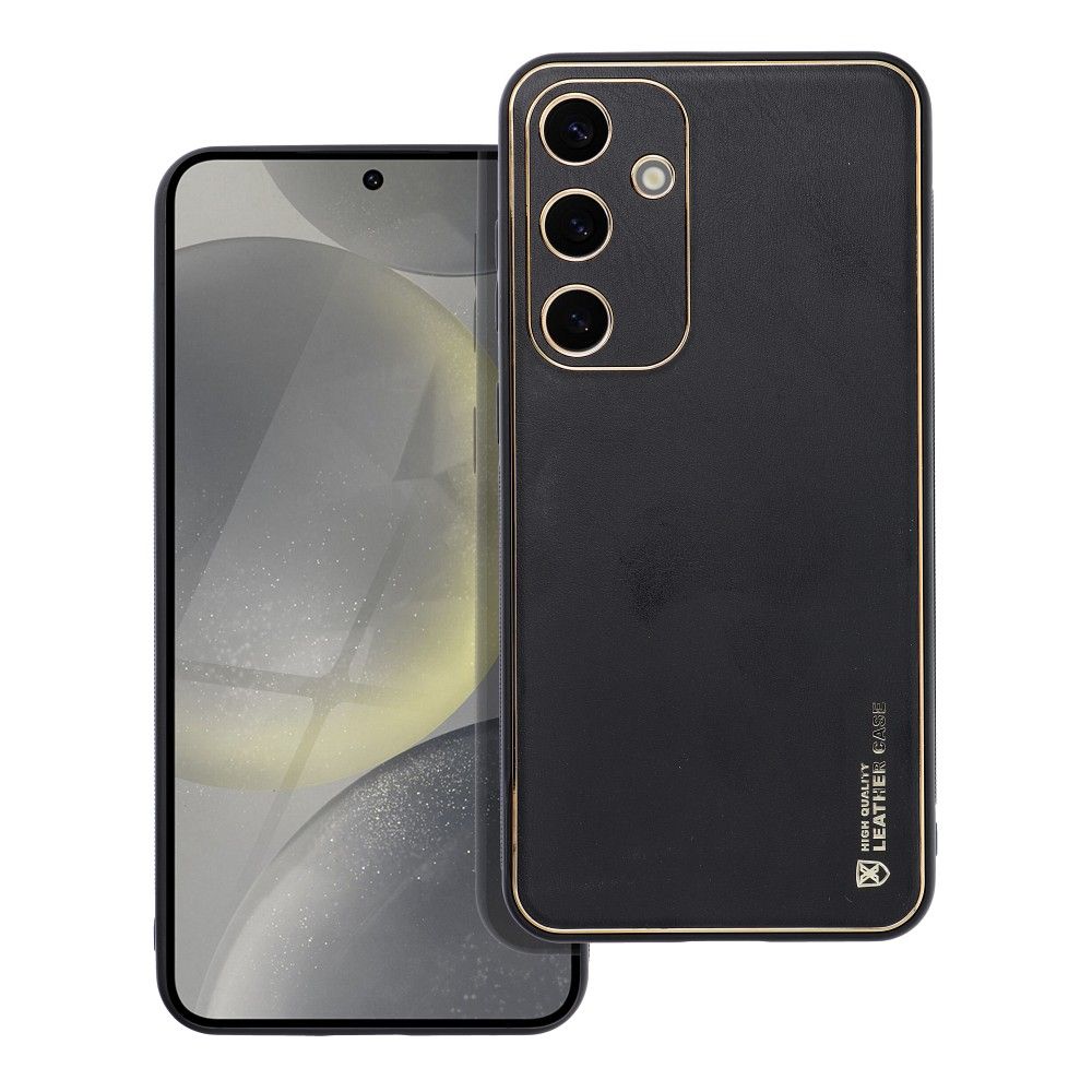 e1336b1a49ed90de8b64f49c4f7d4e1b LEATHER case for SAMSUNG S24 Plus black