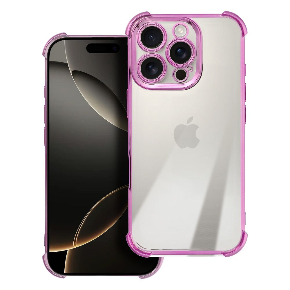 Case ANTISHOCK ELECTRO for IPHONE 16 Plus pink