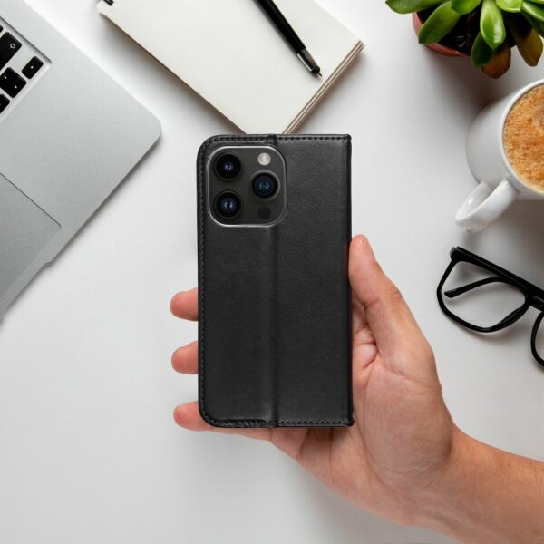 SMART MAGNETO Book case for IPHONE 15 Plus black