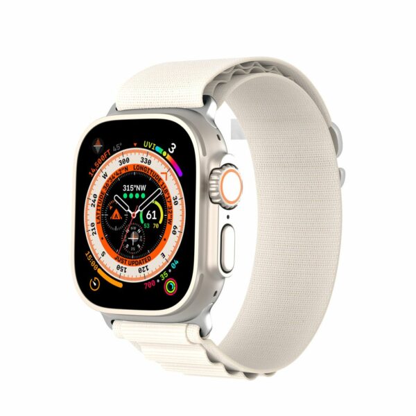 DUX DUCIS strap GS nylon for Apple Watch 38 / 40 / 41 mm platinium