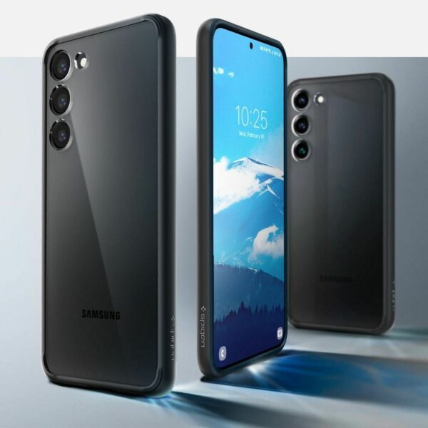 SPIGEN case ULTRA HYBRID for SAMSUNG S23 matte black