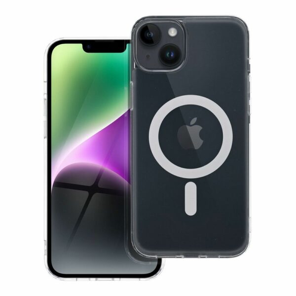 FROST MAG COVER case compatible with MagSafe for IPHONE 14 Plus transparent