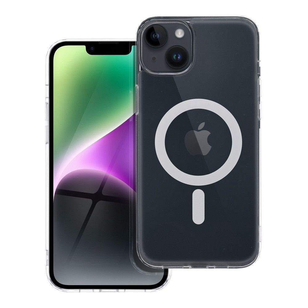 FROST MAG COVER case compatible with MagSafe for IPHONE 14 Plus transparent