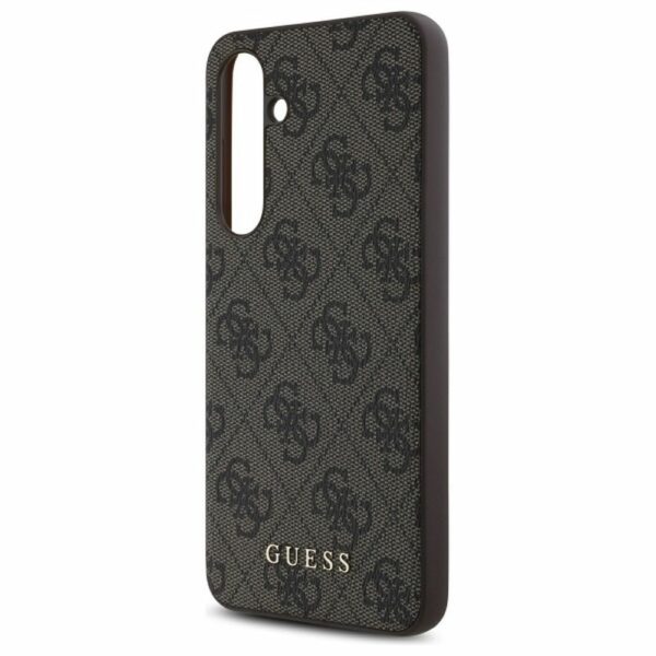 GUESS case for SAMSUNG S24 FE GUHCS24FEG4GFBR (HC PU 4G Metal Logo) brown