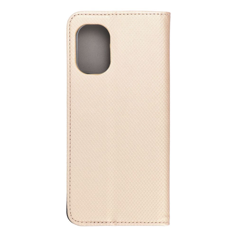 SMART CASE Book for MOTOROLA G85 gold