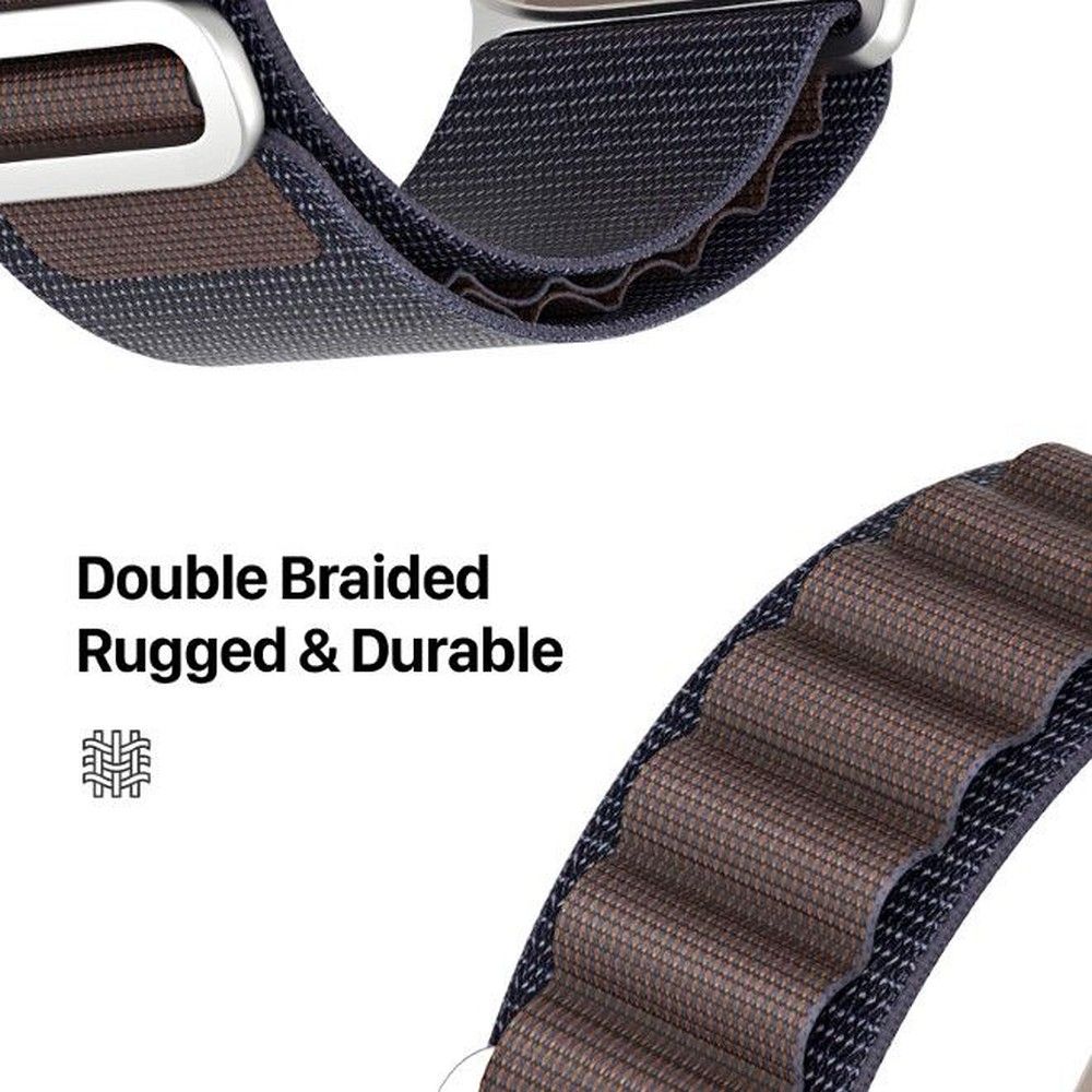 DUX DUCIS strap GS nylon for Apple Watch 42 / 44 / 45 / 49 mm indigo