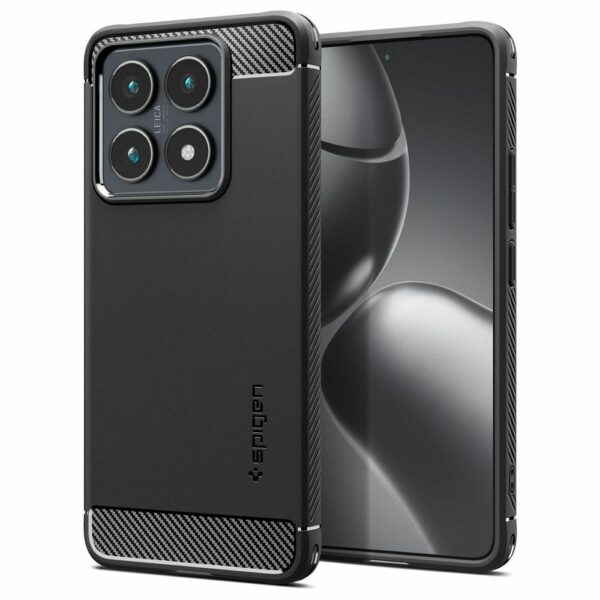 SPIGEN case RUGGED ARMOR for XIAOMI 14T Pro matte black