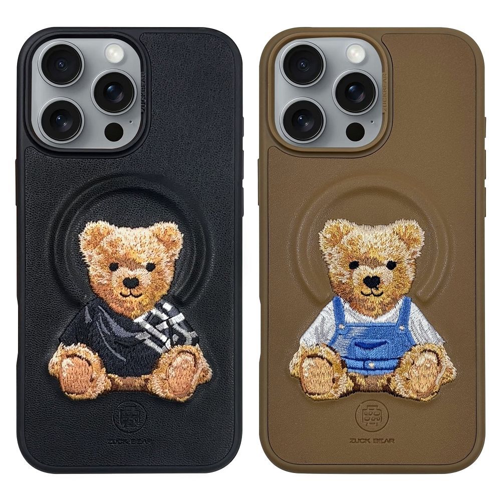 ZUCK BEAR case EVERLEY compatible with MagSafe 16 Pro champaign gold