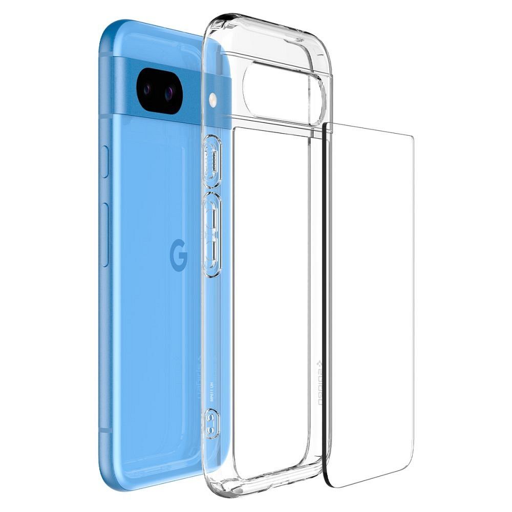 SPIGEN case ULTRA HYBRID for GOOGLE Pixel 8A crystal clear