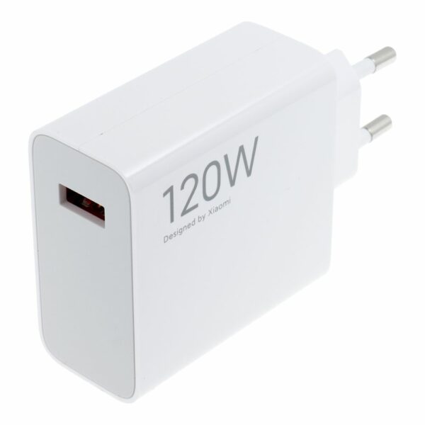 XIAOMI original charger USB A QC3.0 3A 120W MDY-14-EE white bulk