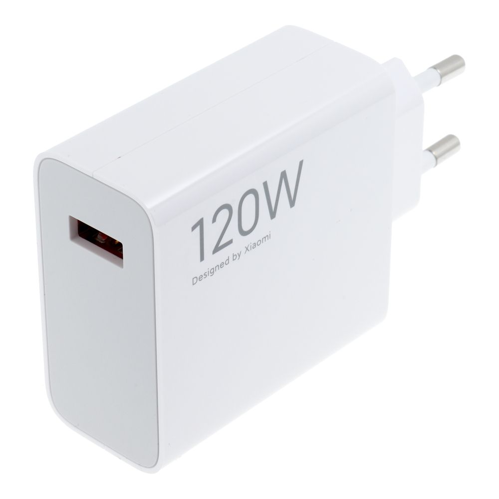 XIAOMI original charger USB A QC3.0 3A 120W MDY-14-EE white bulk